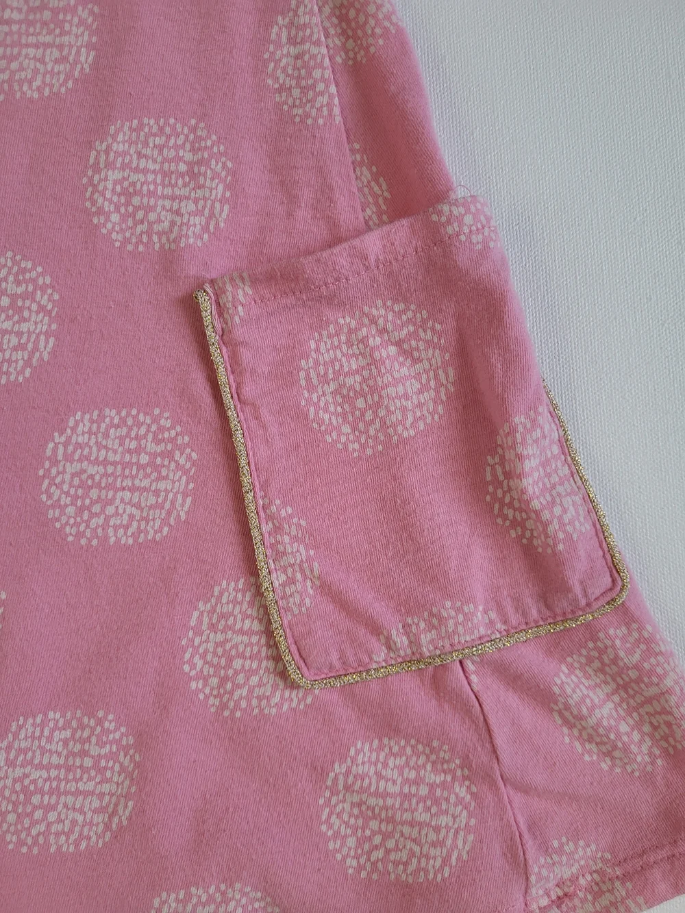 jumping beans Pink Polka Pocket A-Line Dress